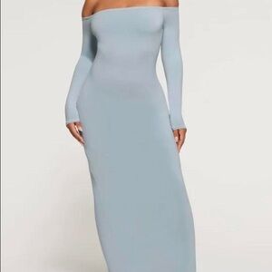 SKIMS new vintage dress in color denim